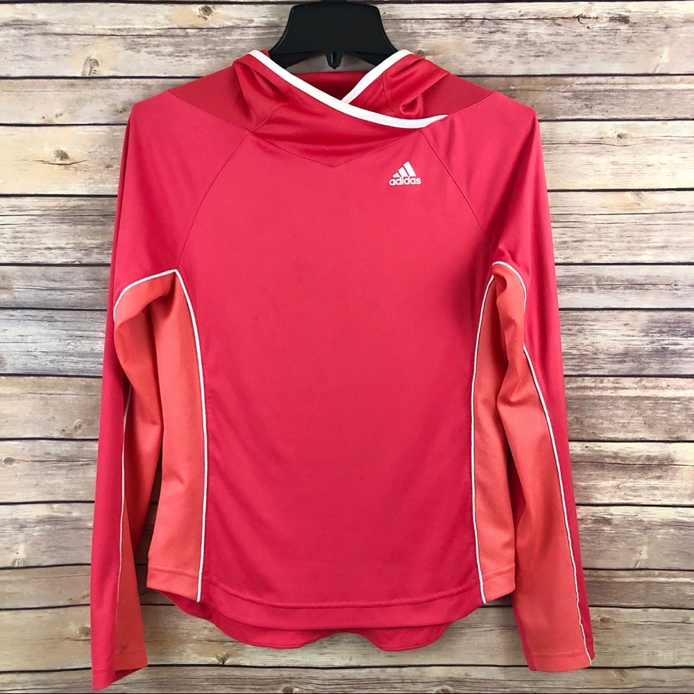 Adidas Climalite Pullover Hoodie Sz Small
